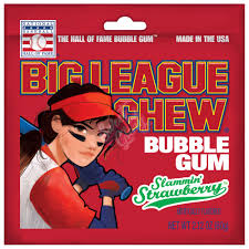 Big League Chew Girl Strawberry - 60g