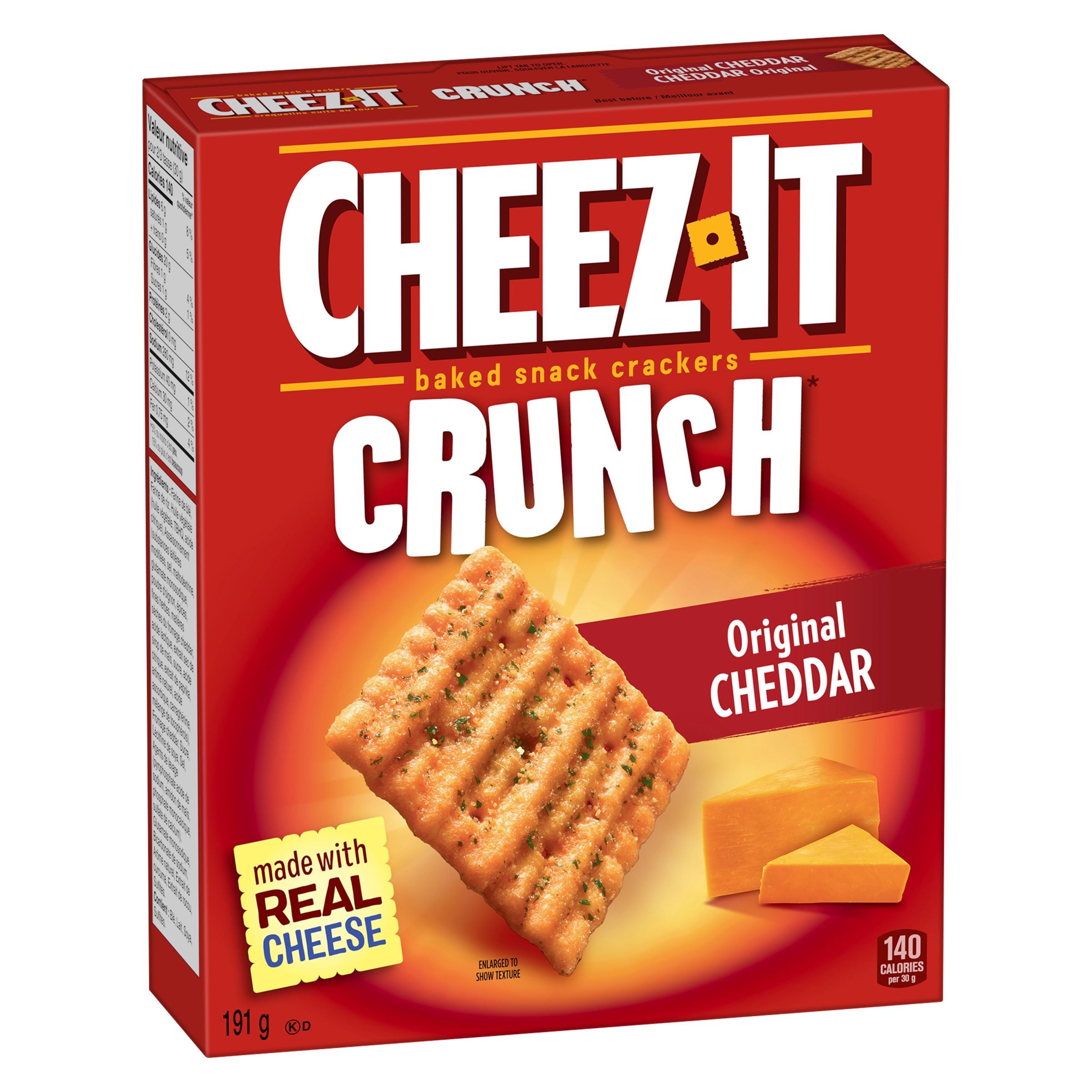 Cheez It Crunch Original Cheddar - 191g