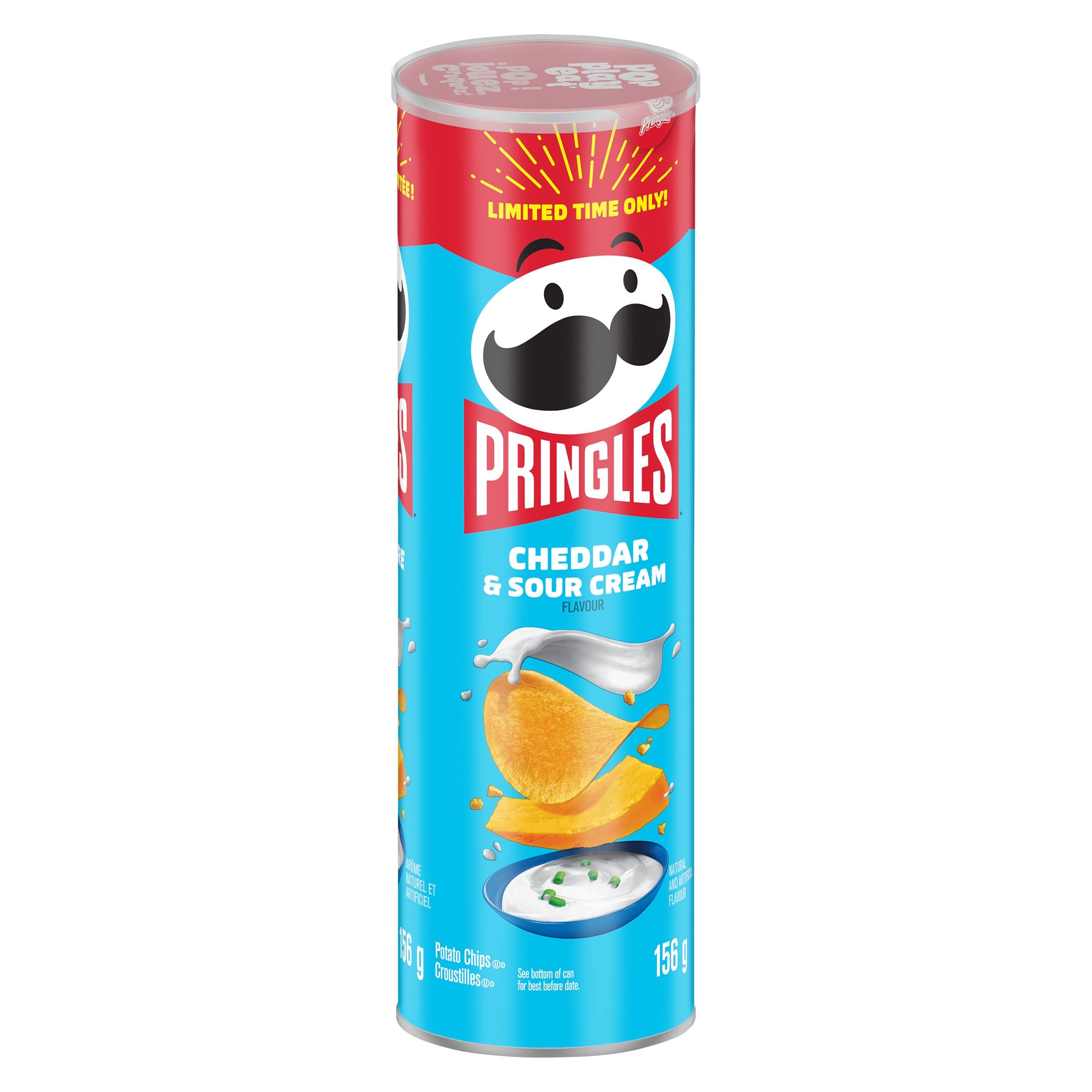 Pringles Cheddar & Sour Cream - 156g