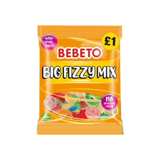 Bebeto Fizzy Mix - 150g