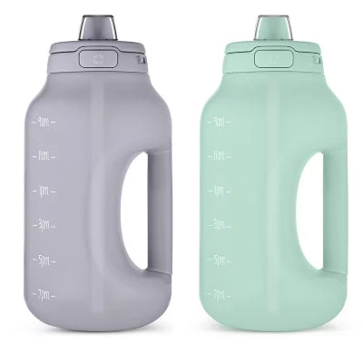 Ello Water Bottle Half Gallon Plastic Jugs - Pack of 2
