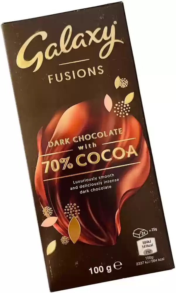 Galaxy Fusion Dark Chocolate Asian `NEW` - 110g