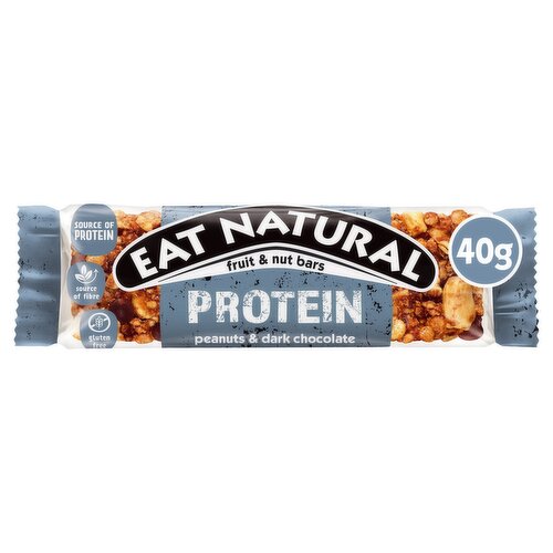 Eat Natural Protein Peanuts & Dark Chocolate Fruit & nut bar - 40g