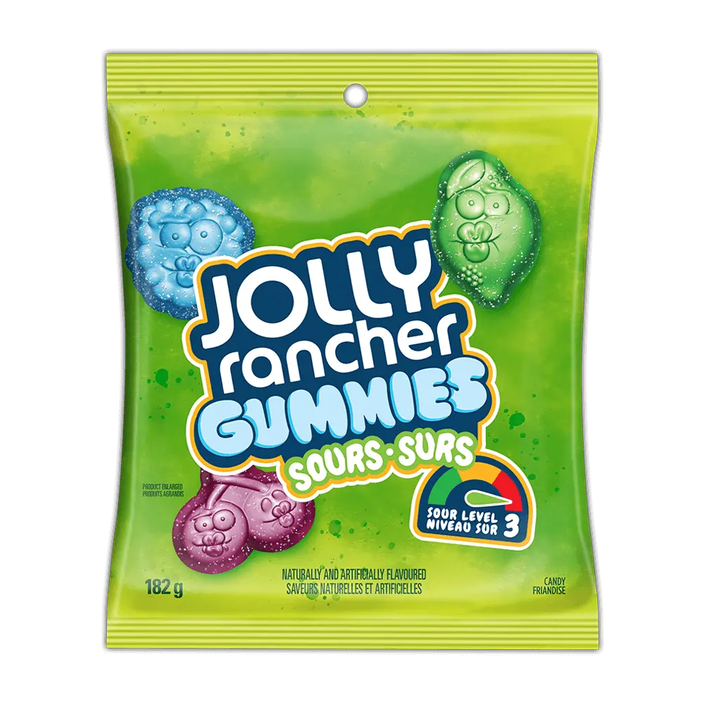 Jolly Rancher Gummies Sours (CAN) - 182g