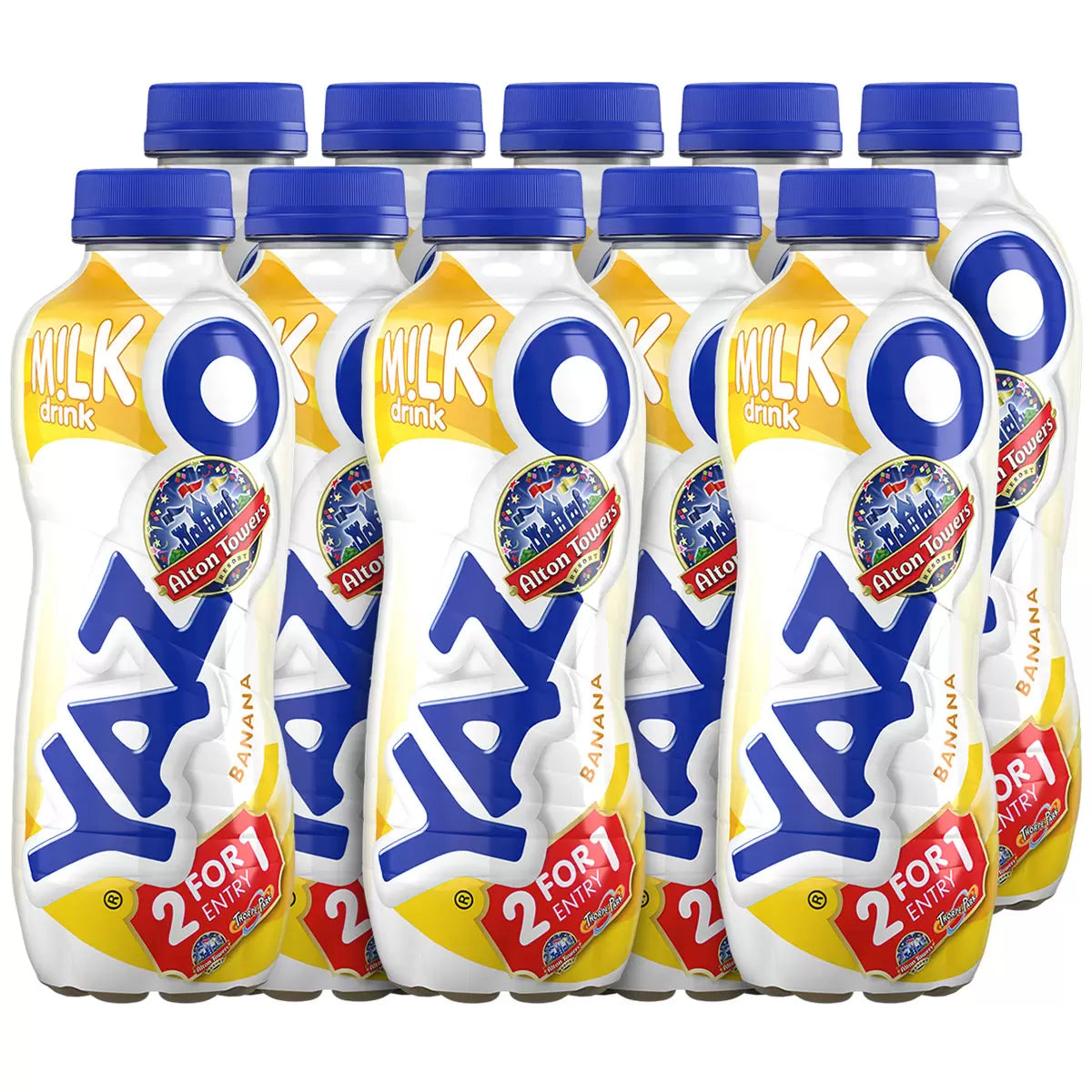 Yazoo Banana Milkshake 400ml - Pack of 10