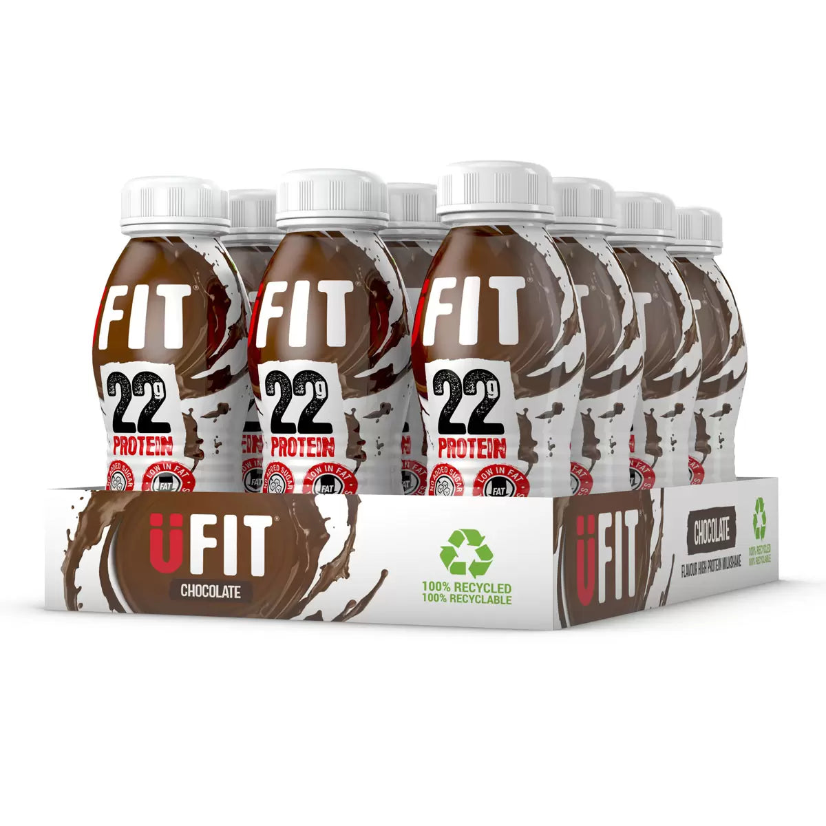 UFIT Chocolate Protein Shake 310ml - Pack of 12