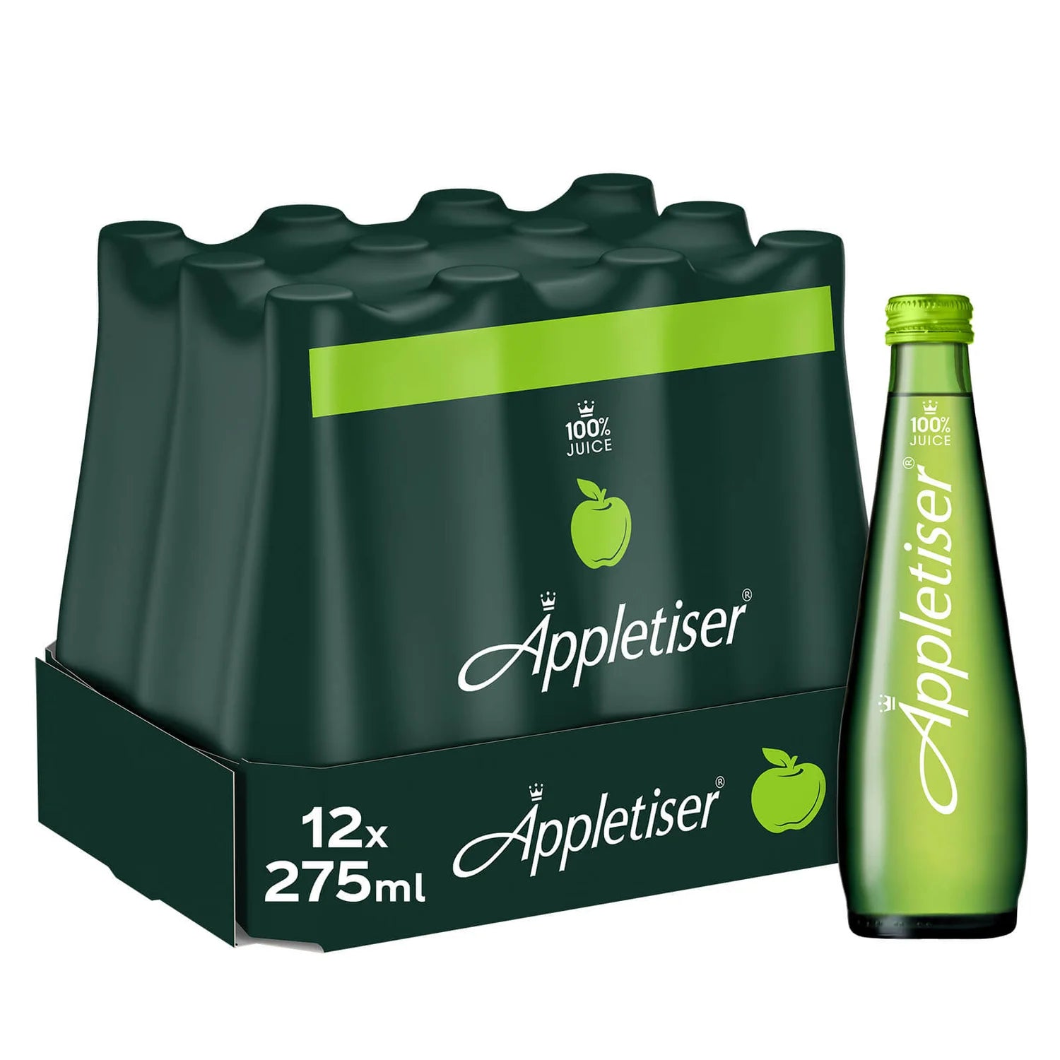 Appletiser Glass Bottles - 275ml - case of 12