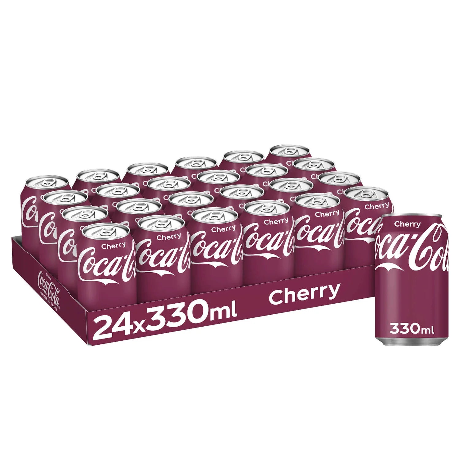 Coca-Cola Cherry - 330ml - Case of 24