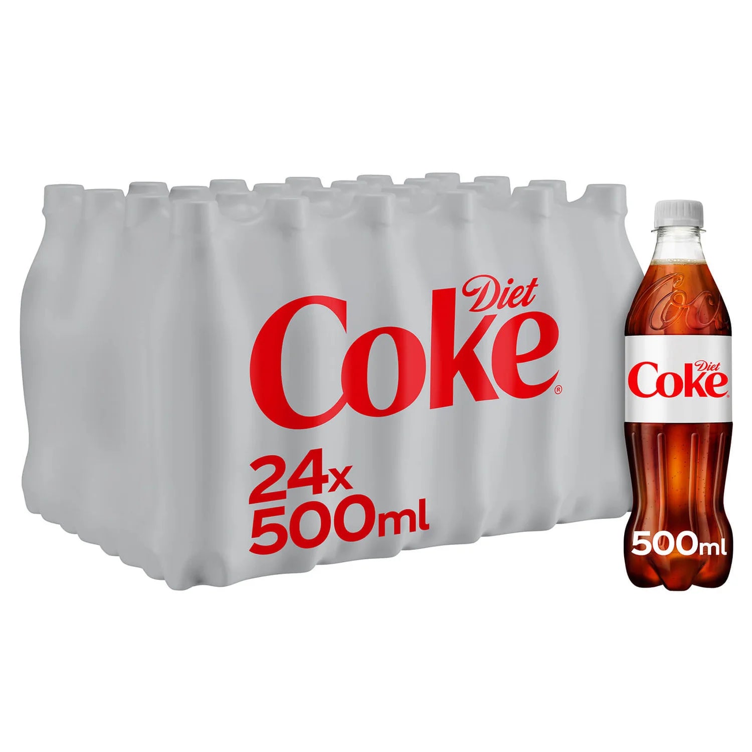 Diet Coke - 500ml - case of 24