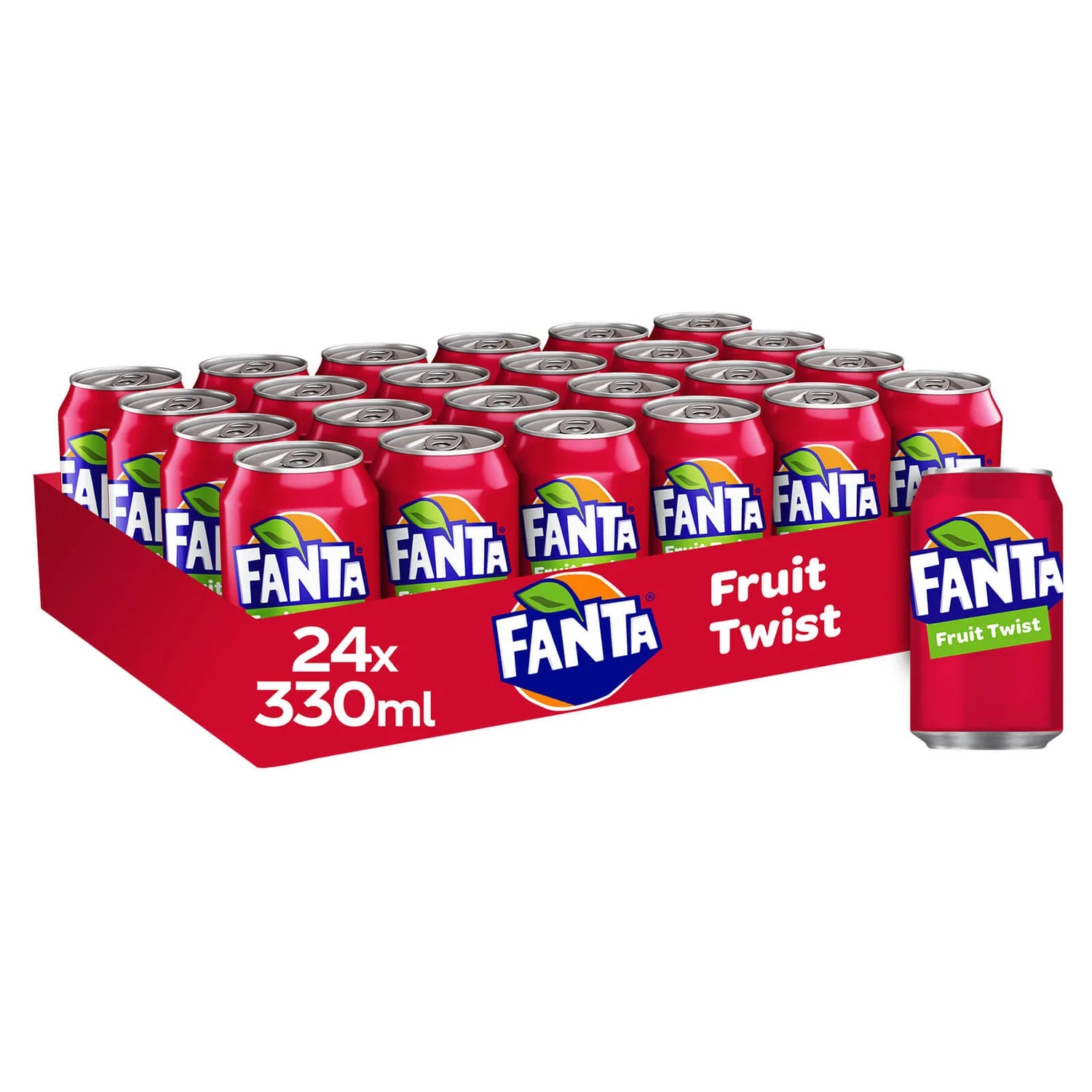 Fanta Fruit Twist - 330ml - case of 24
