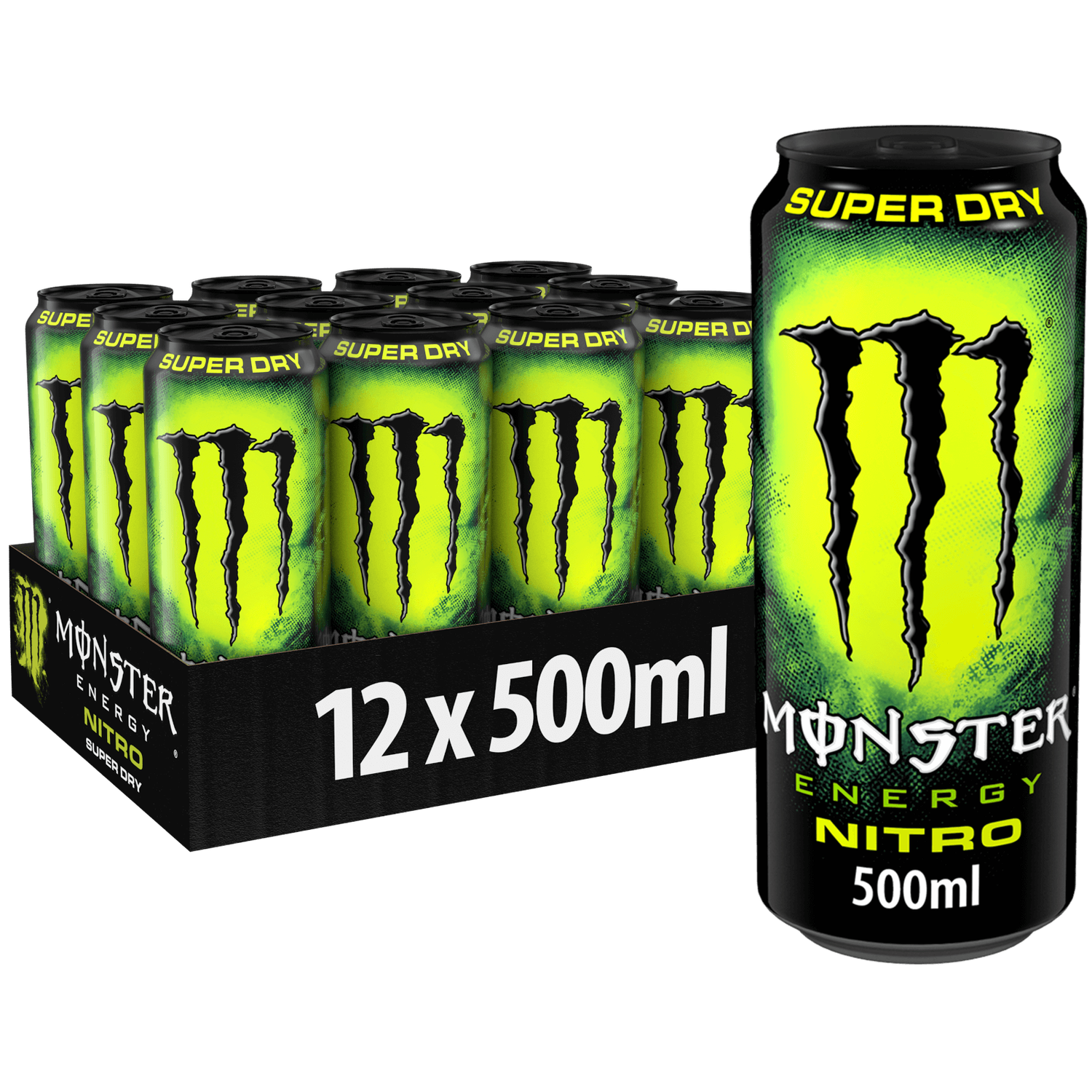 Monster Energy Drink Nitro Superdry - 500ml - Case of 12