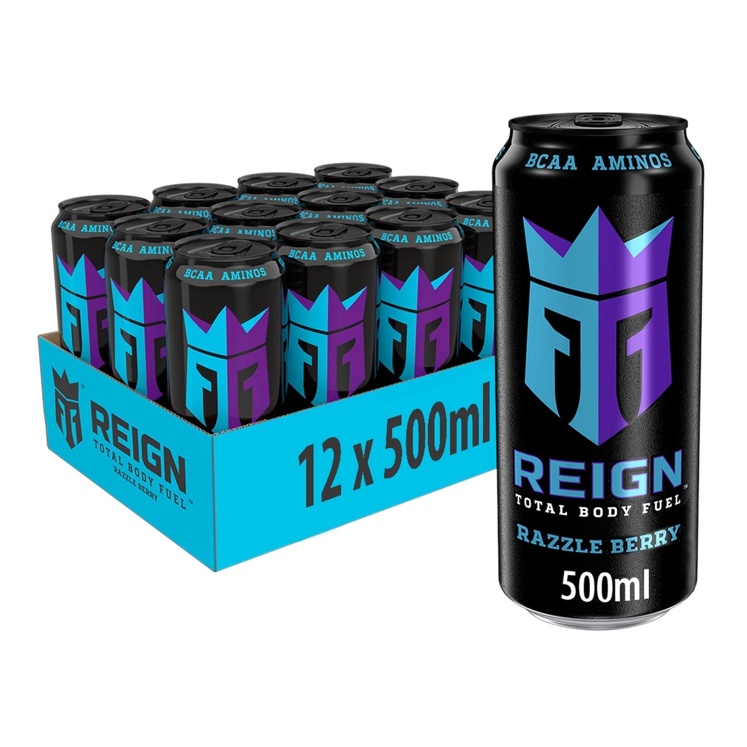 Reign Razzle Berry - 500ml - Case of 12