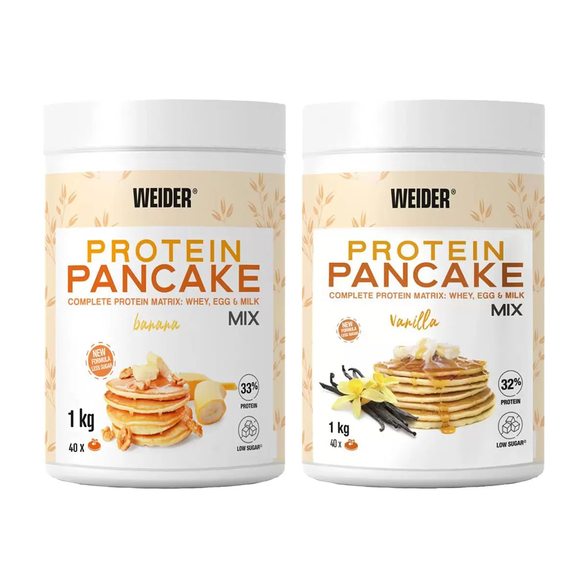 Weider Protein Pancake Mix in 2 Flavours - 1kg