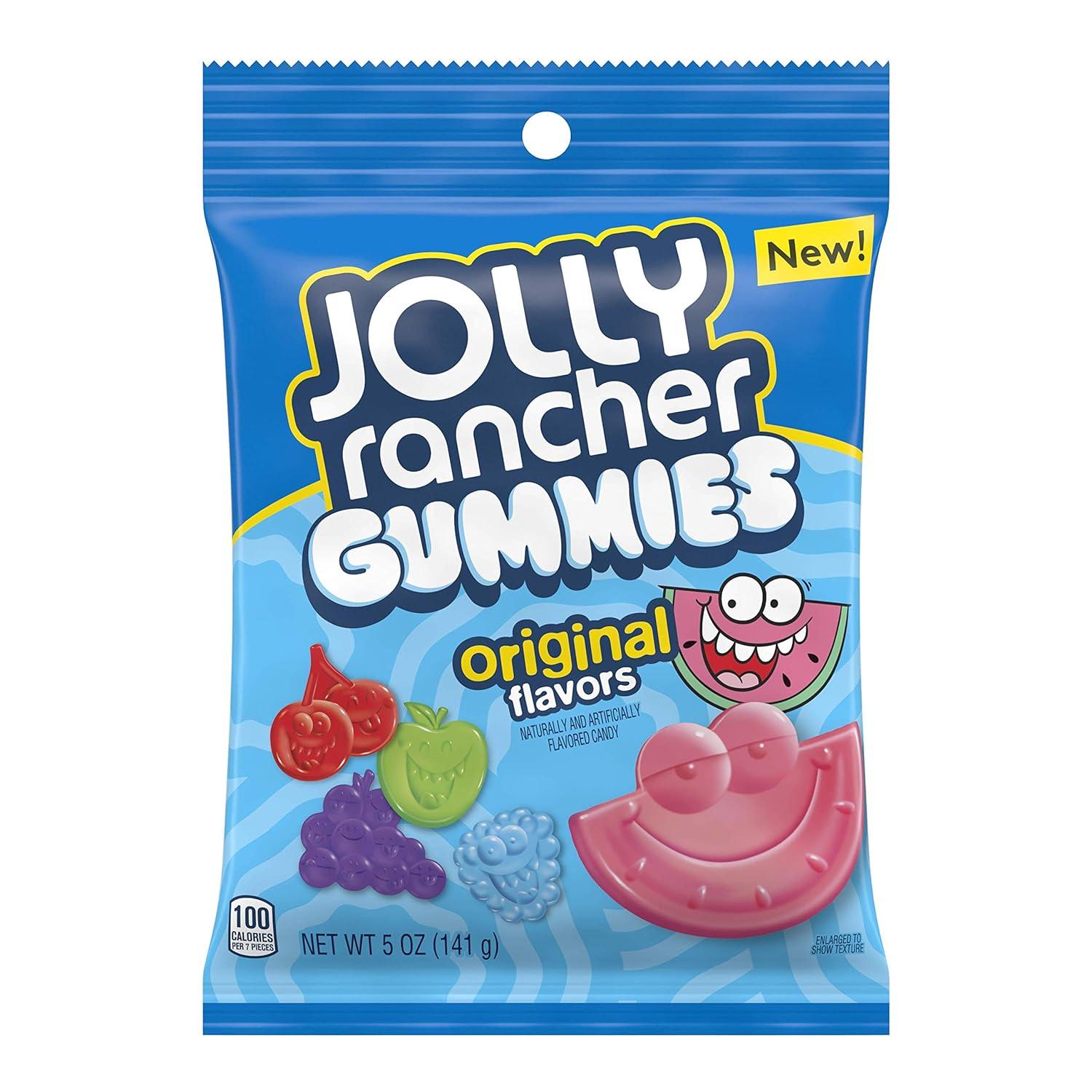 Jolly Rancher Gummies Peg Bag 198g - Greens Essentials