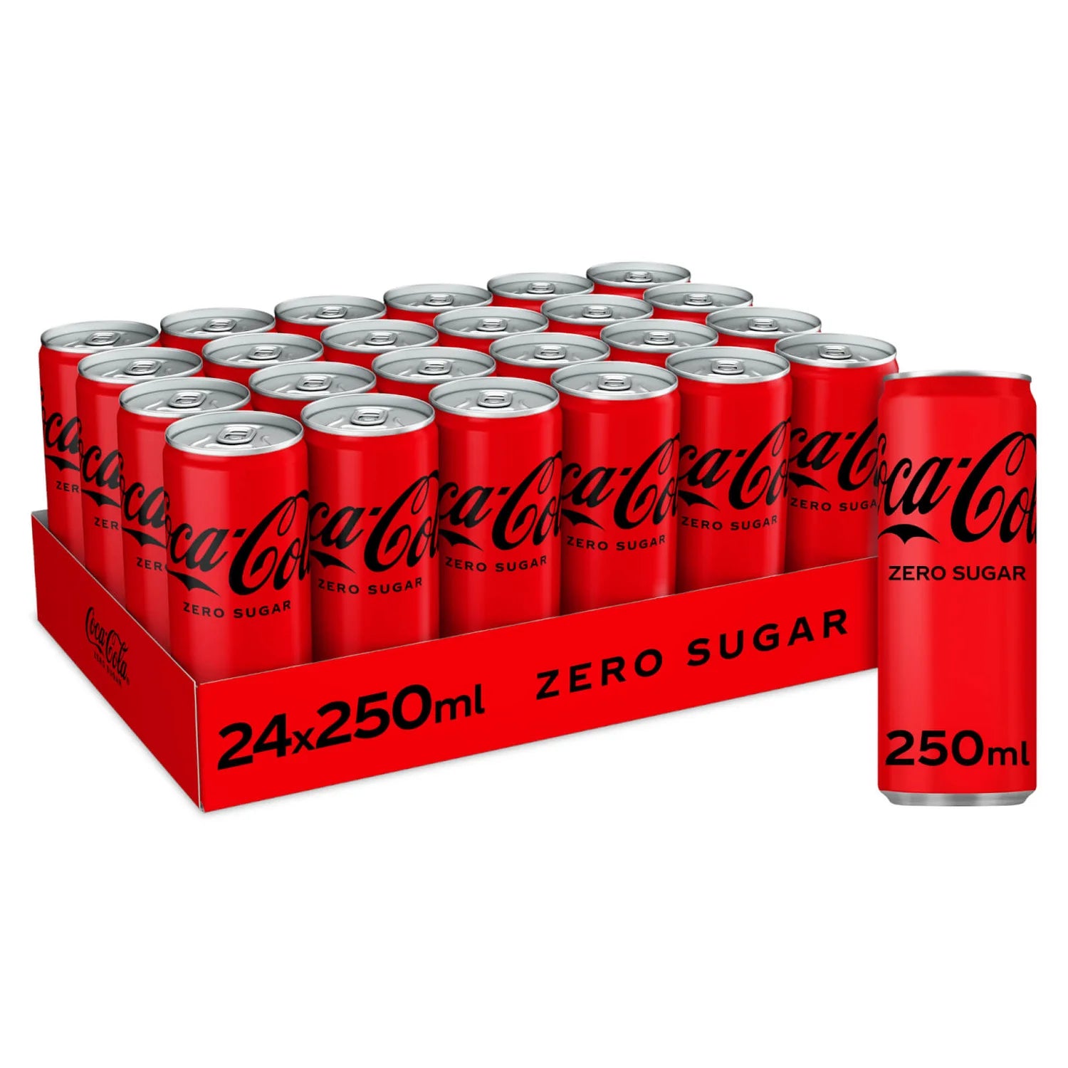 Coca-Cola Zero Sugar - 250ml - case of 24