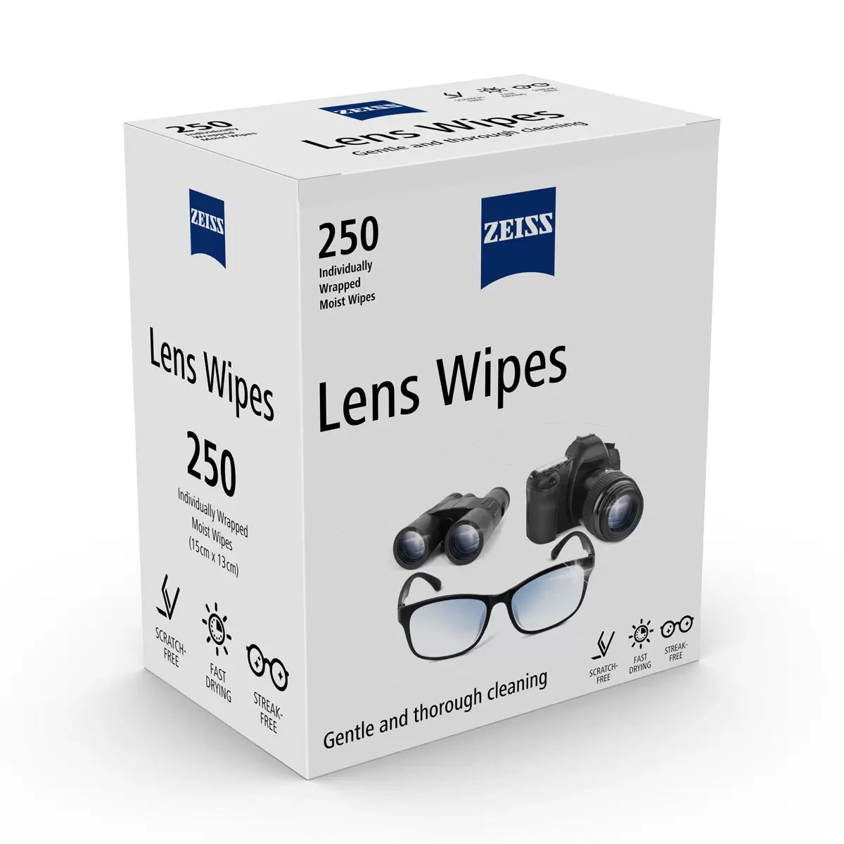 Zeiss Lens Cleaning Wipes - Pack of 250