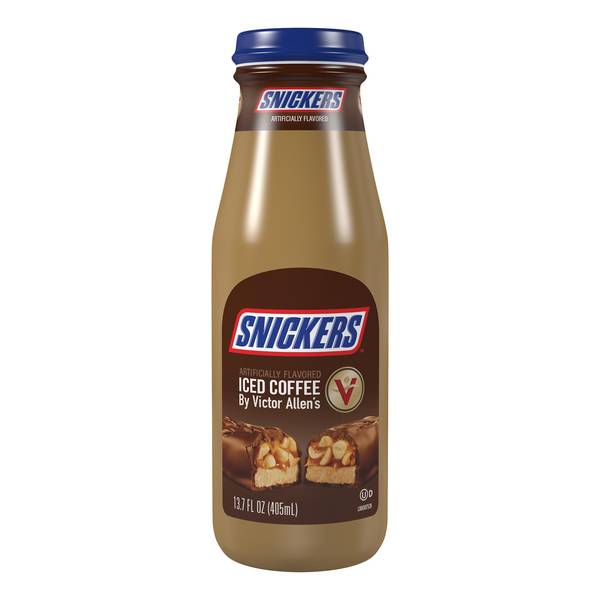 Snickers Iced Coffee by Victor Allen's - 405ml