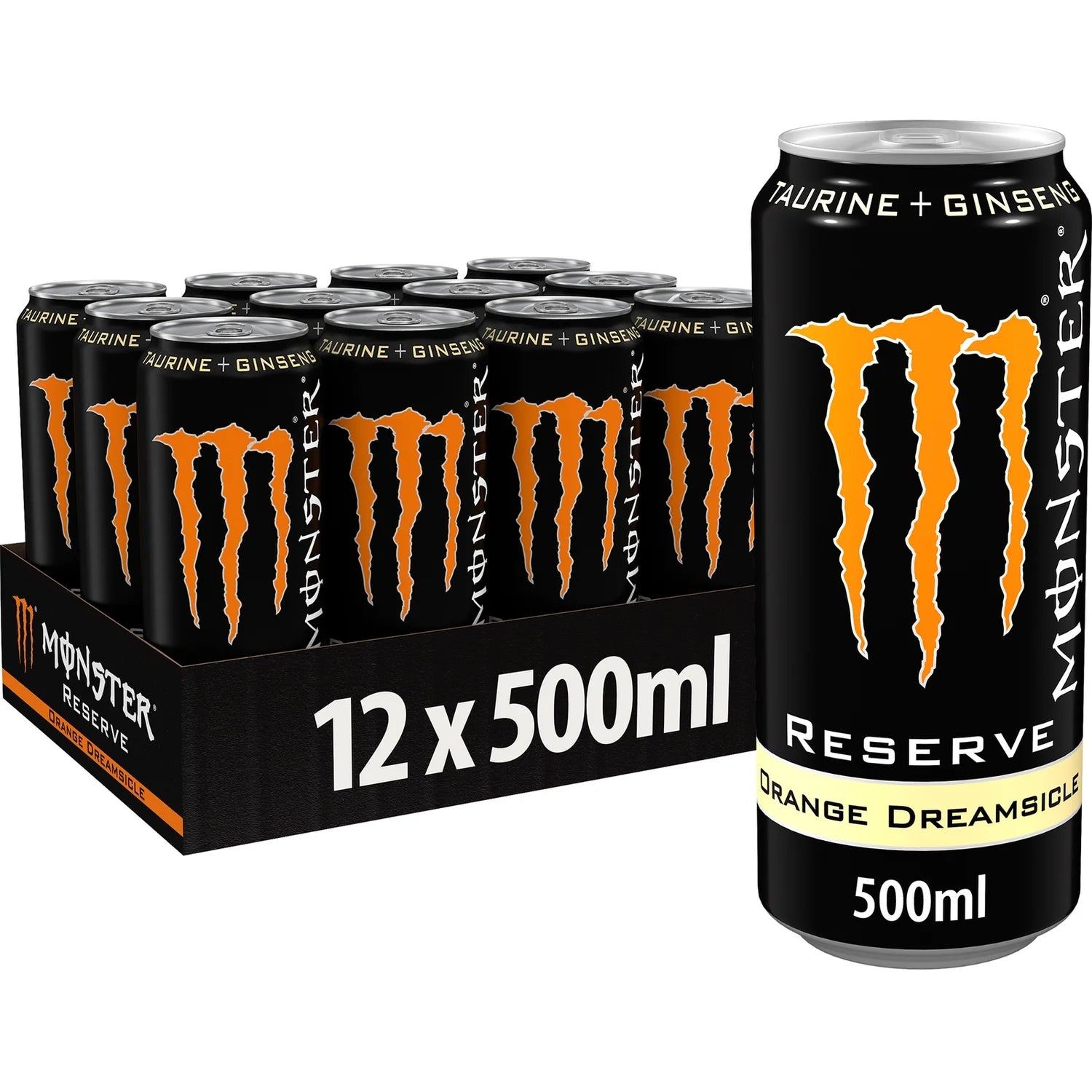 Monster Energy Drink Reserve Orange Dreamsicle - 500ml - Case of 12