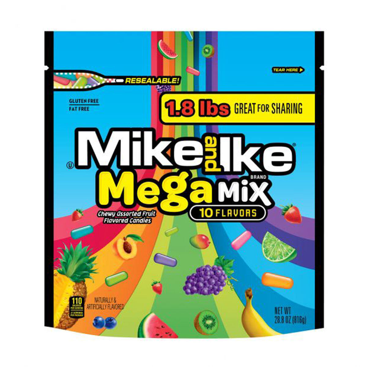 Mike & Ike Mega Mix - 816g