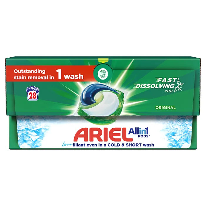 Ariel Original Fast Dissolving Washing Powder 27 Washes - 1.62kg