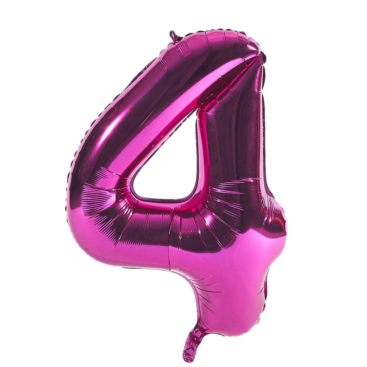 Pink Foil Helium Balloon Number 4 - 34"/ 86.3cm