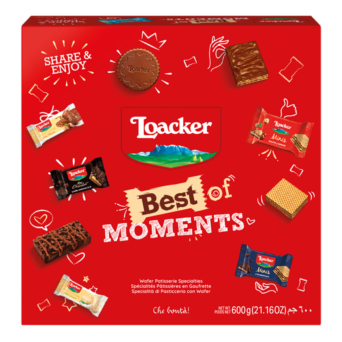 Loacker Best Of Moments - 600g