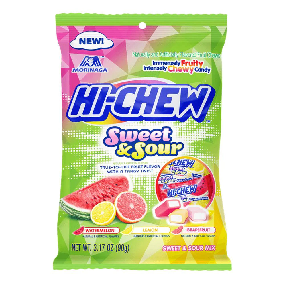 Hi Chew Sweet & Sour Mix Peg Bag - 90g