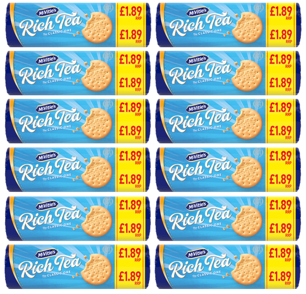 McVities Rich Tea - 300g - Pack of 12