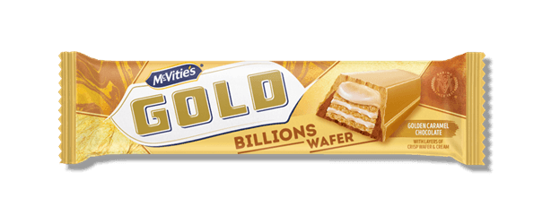 Mcvities Gold Billions Wafer - 39g