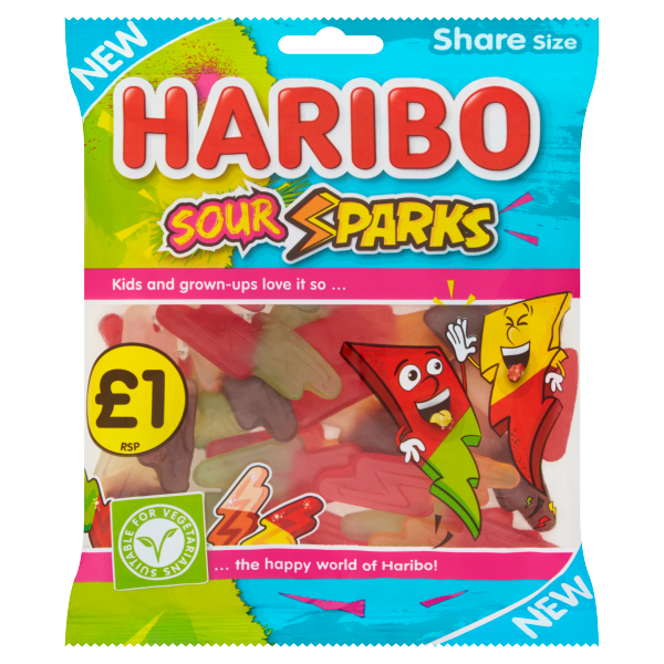 Haribo Sour Sparks - 160g