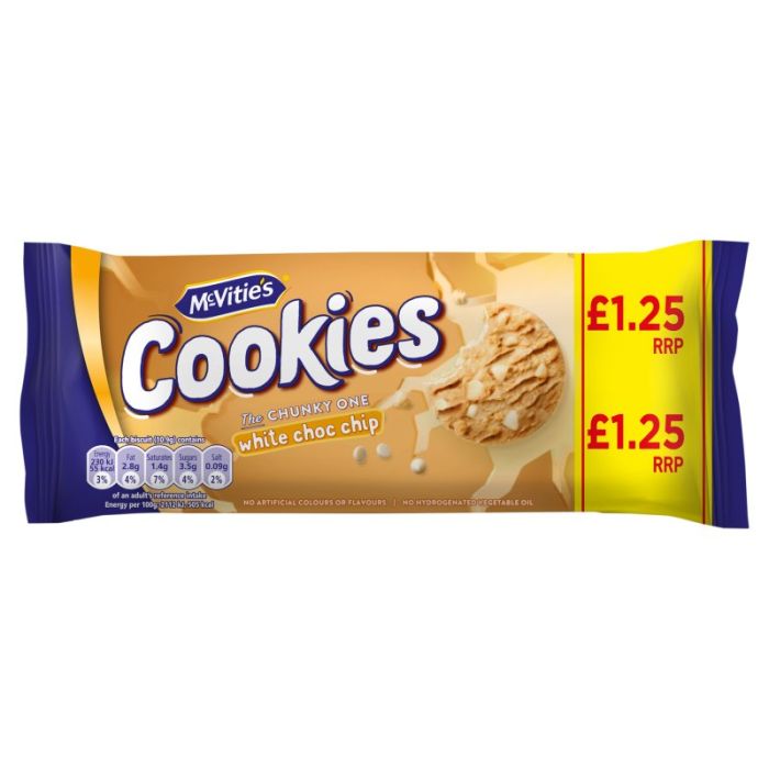 Mcvities Cookies White Choc Chip - 150g