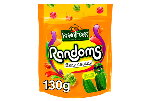 Rowntree's Randoms Fizzy Cactuz Sweets Sharing Bag - 130g