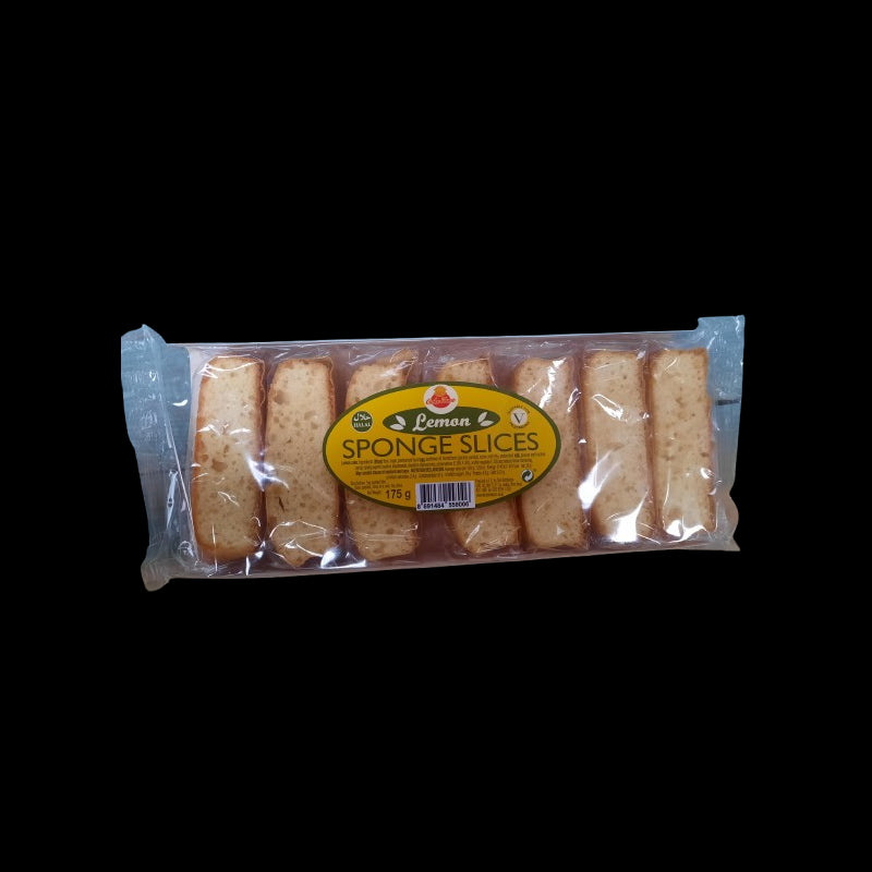 Cake Zone Lemon Sponge slices - 175g