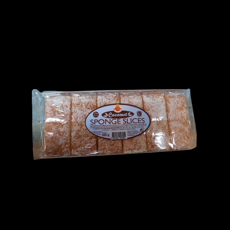 Cake Zone Coconut Sponge Slices - 225g