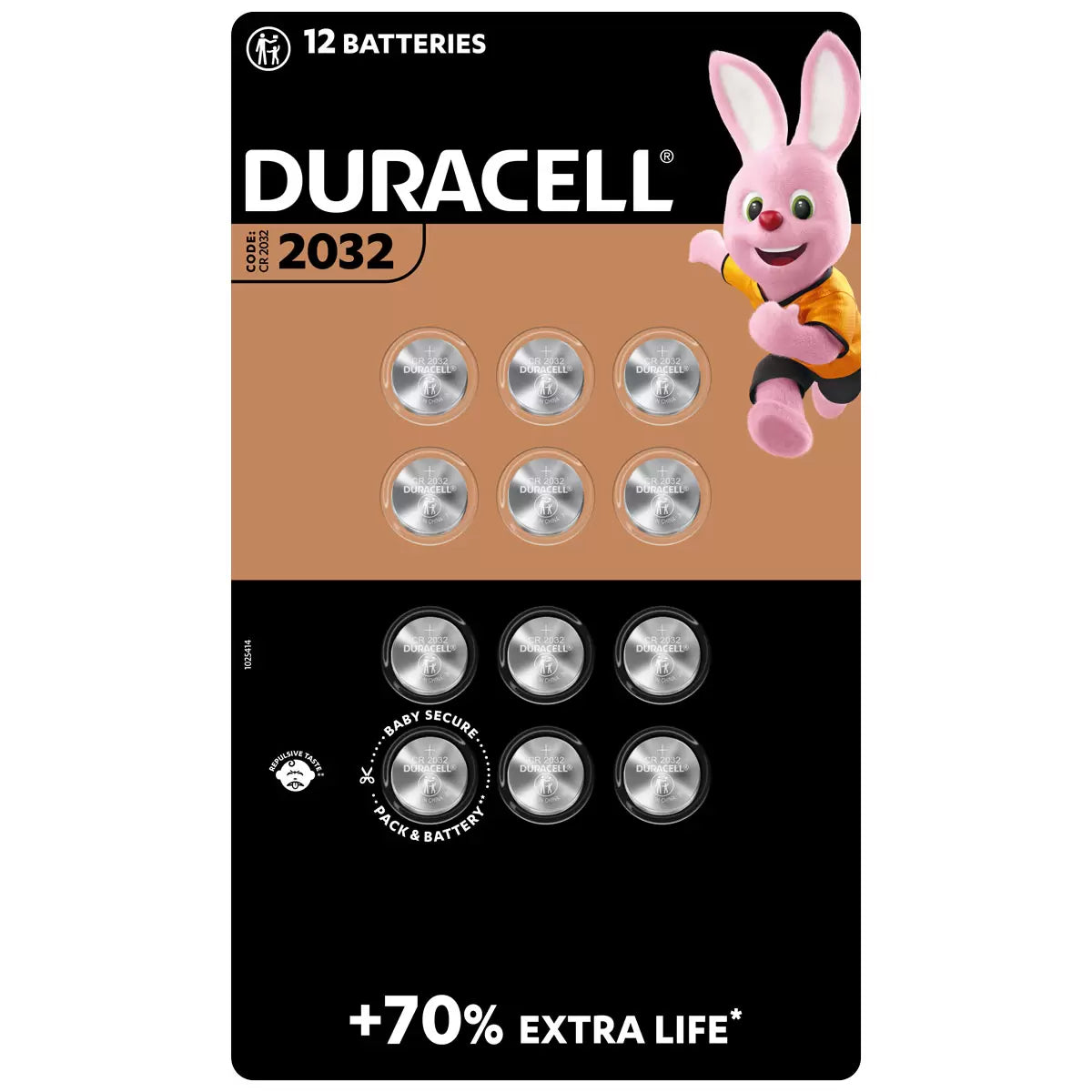 Duracell Lithium Coin Battery - 12 Pack