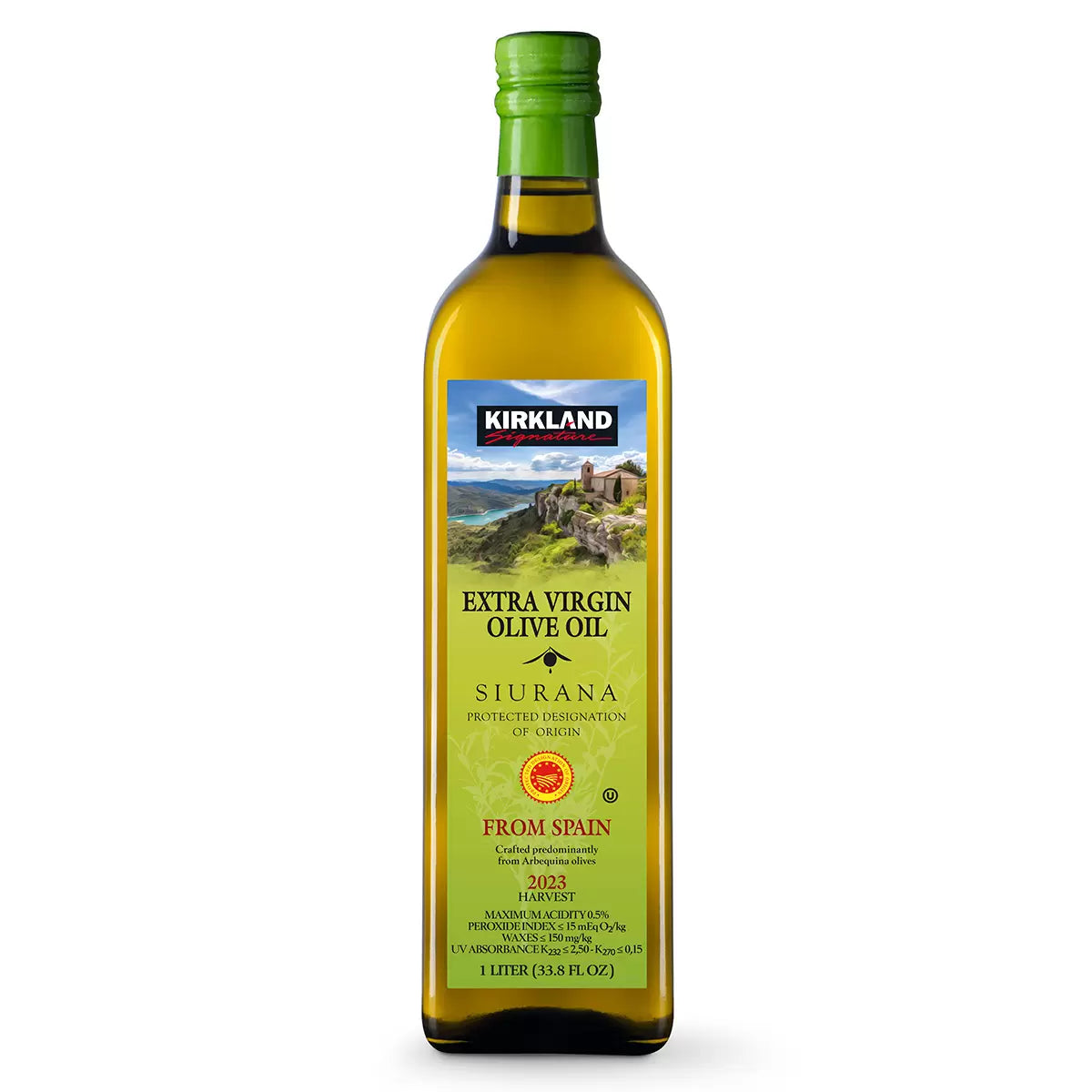 Kirkland Signature Extra Virgin Siurana Olive Oil - 1L