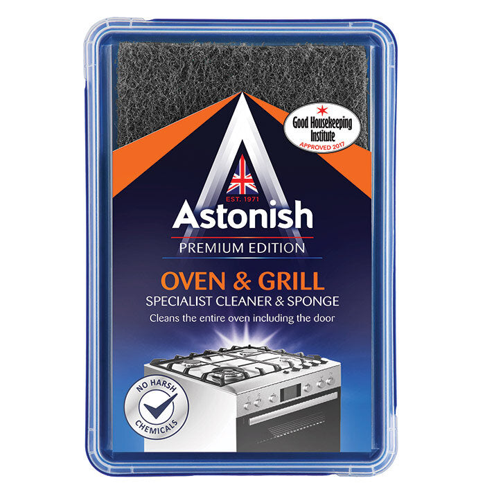 Astonish Premium Edition Oven & Grill Cleaner & Sponge - 250g