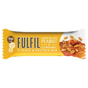 Fulfil Chocolate Peanut & Caramel Flavour Vitamin & Protein Bar - 40g