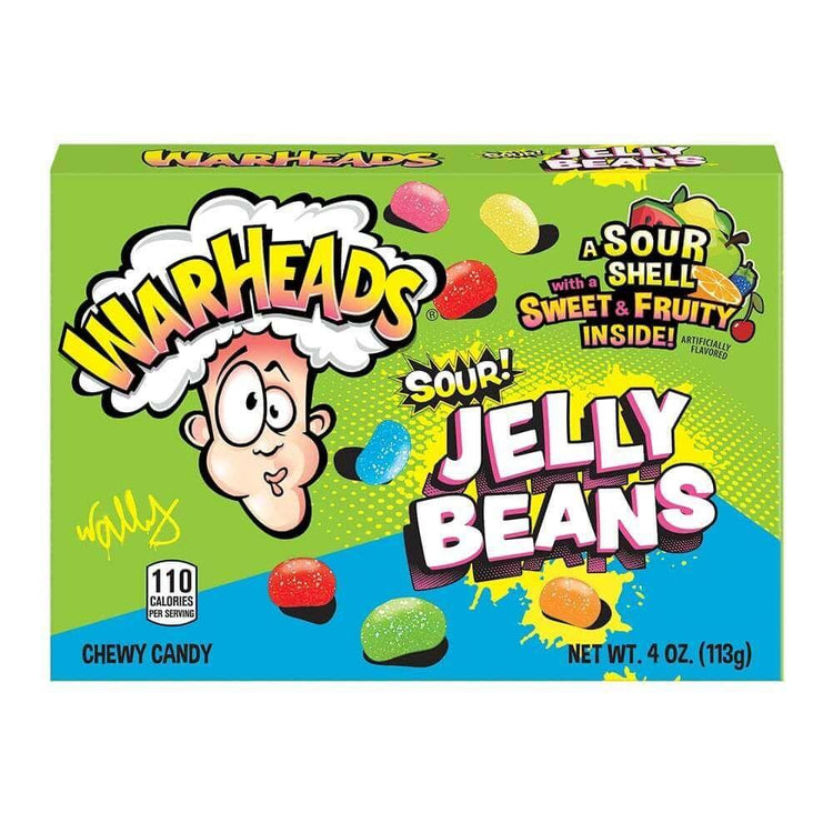 Warhead Sour Jelly Beans - 113g - Greens Essentials