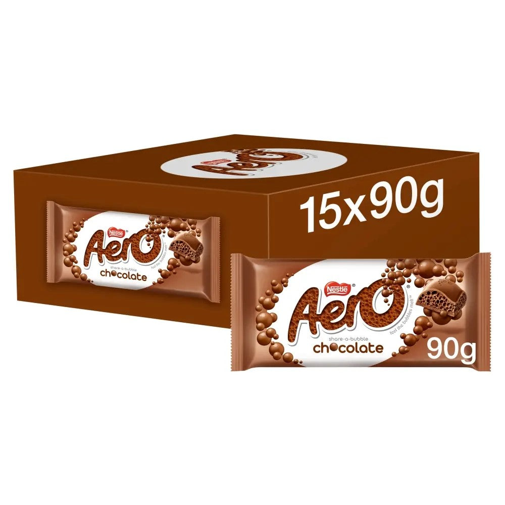 Aero Milk Chocolate Sharing Bar - 90g