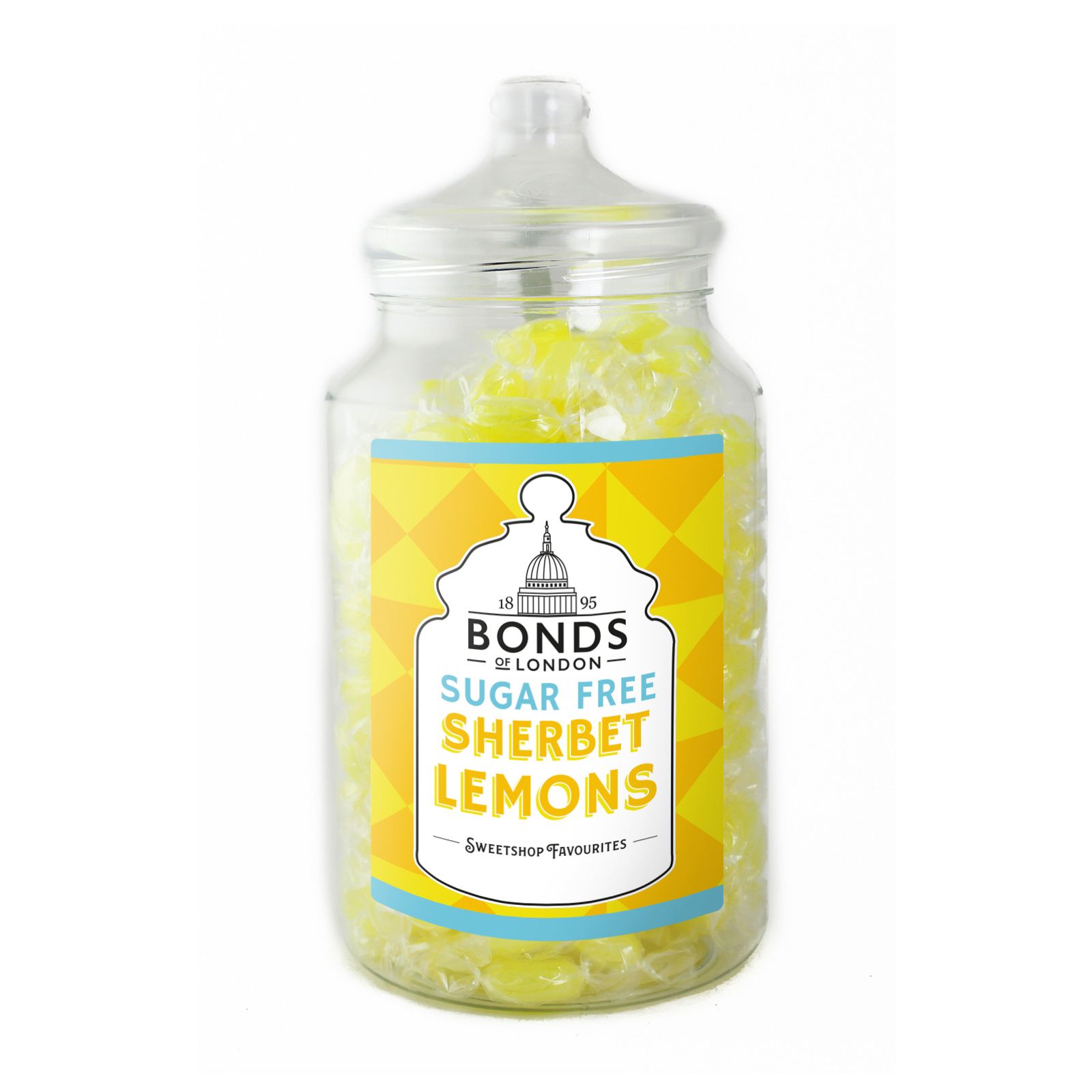 Bonds Sugar Free Sherbet Lemons Jar - 2kg