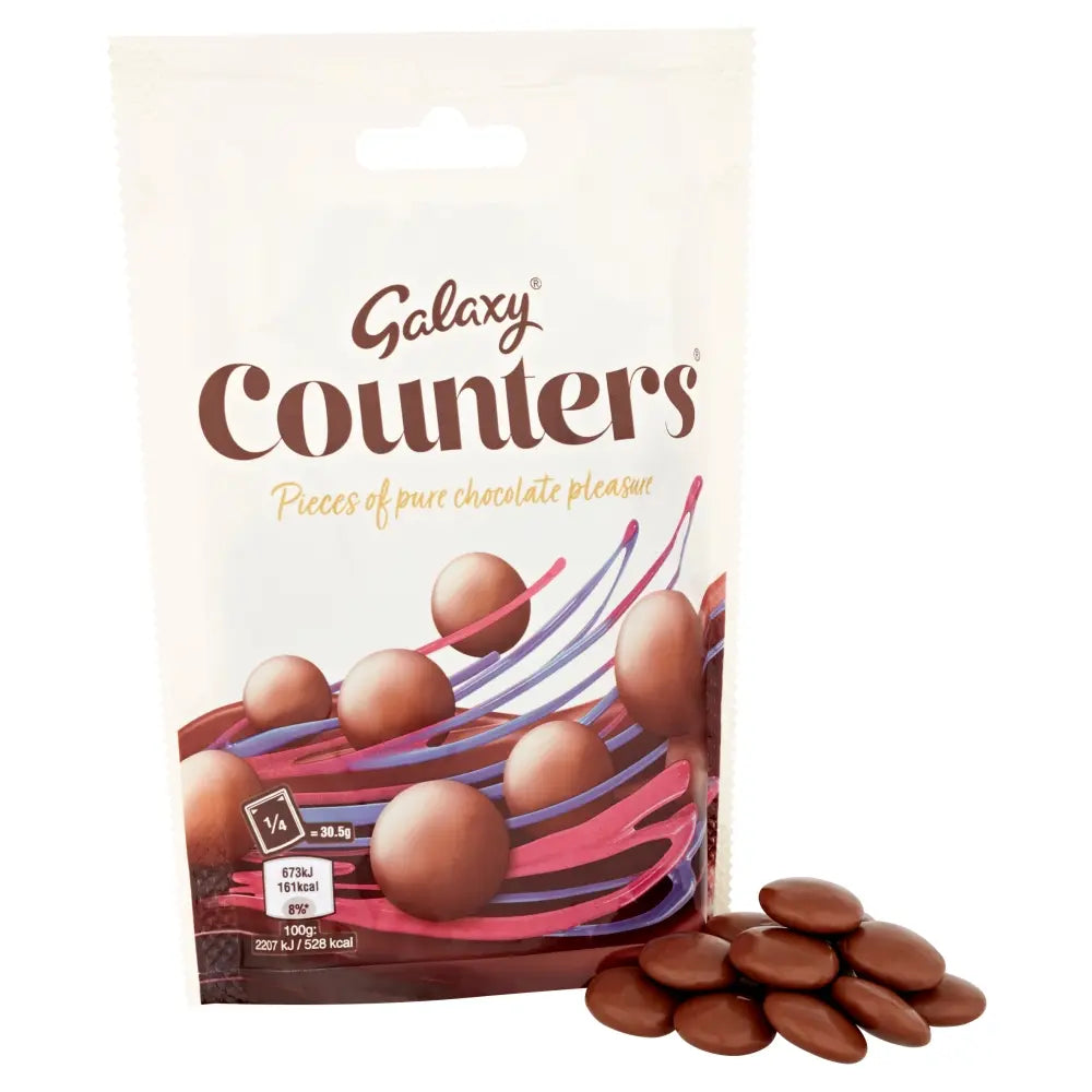 Galaxy Counters Chocolate Pouch - 122g