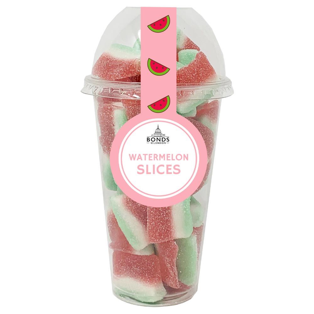 Bonds Watermelon Slices Candy Cup - 250g