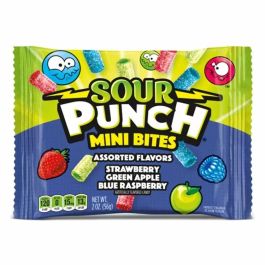 Sour Punch Mini Bites Assorted Flavours - 99g