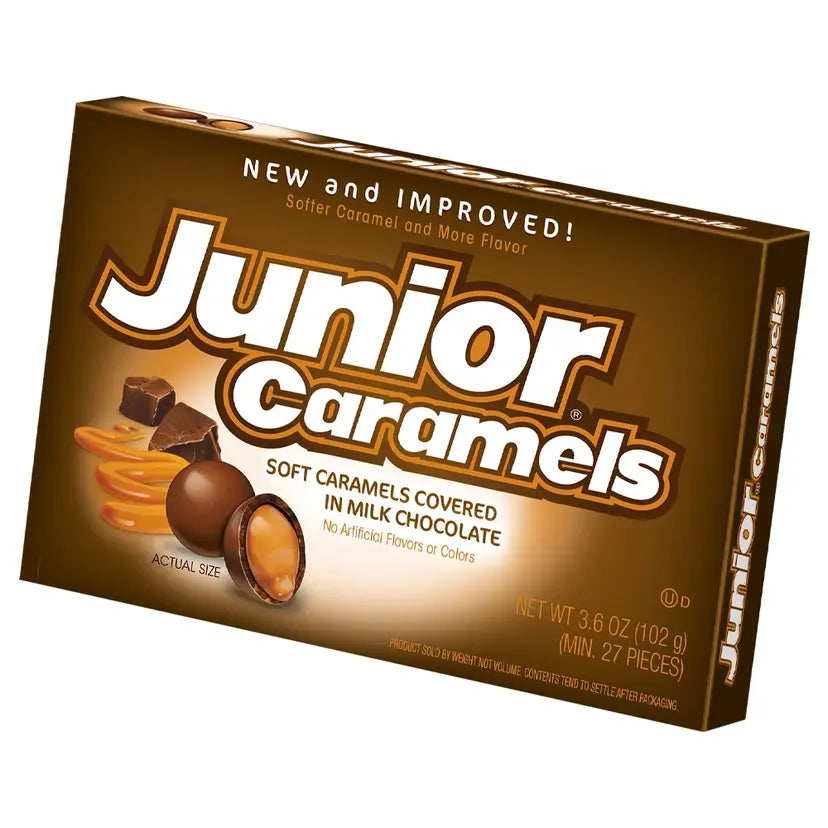 Junior Caramels Theatre Box - 102g