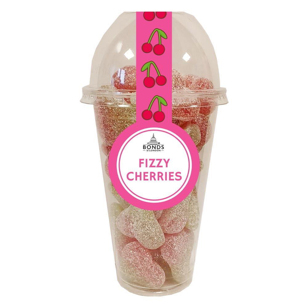 Bonds Fizzy Twin Cherries Candy Cup - 265g