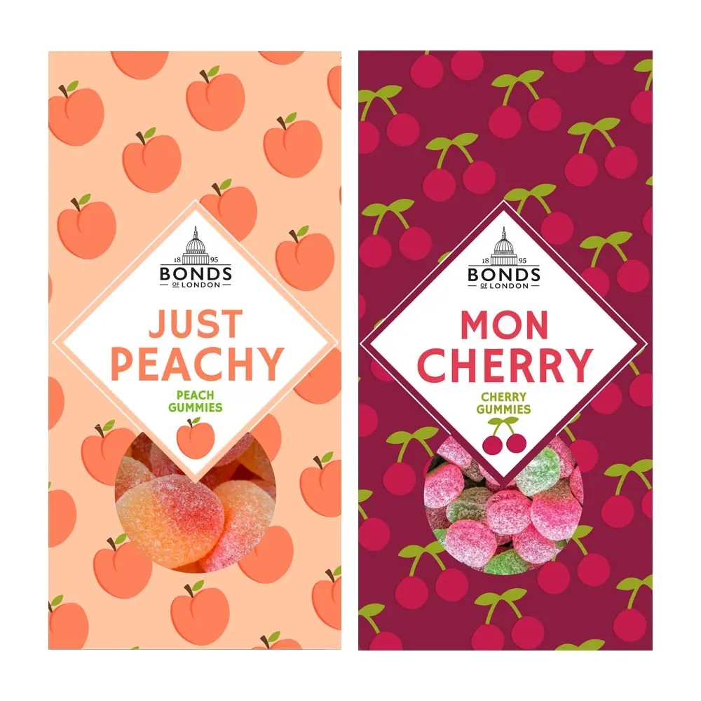 Bonds Just Peachy & Mon Cherry Pun Boxes - 140g