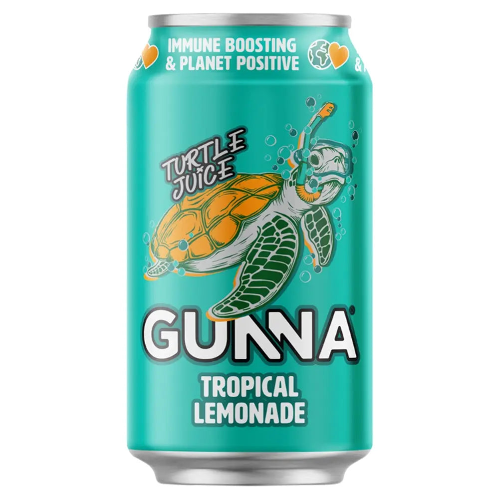 Gunna Turtle Juice Tropical Lemonade Can - 330ml