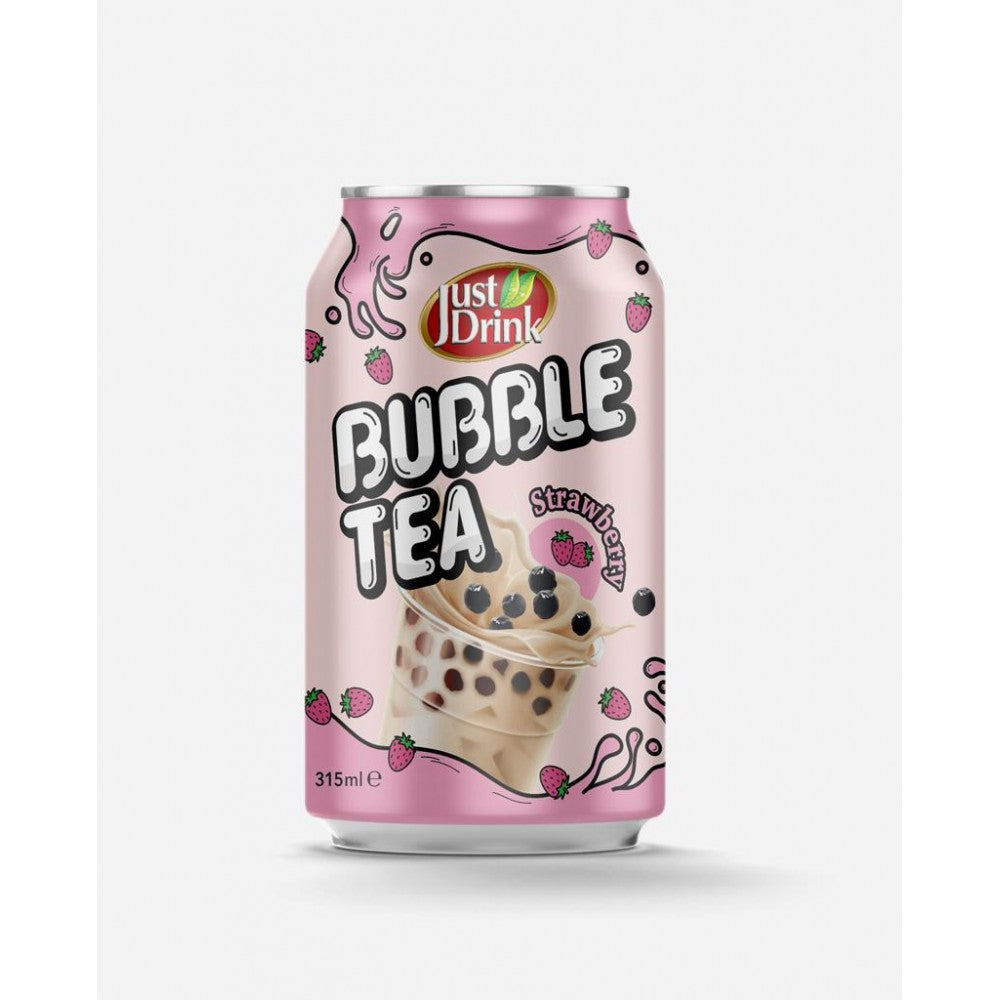 Just Drink Bubble Tea Strawberry - 315ml