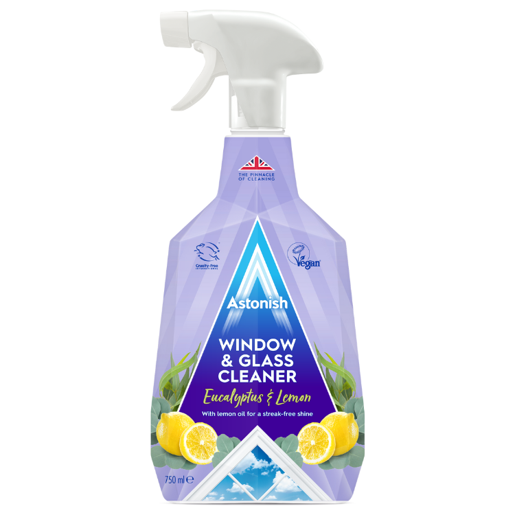 Astonish Window & Glass Cleaner Eucalyptus & Lemon - 750ml